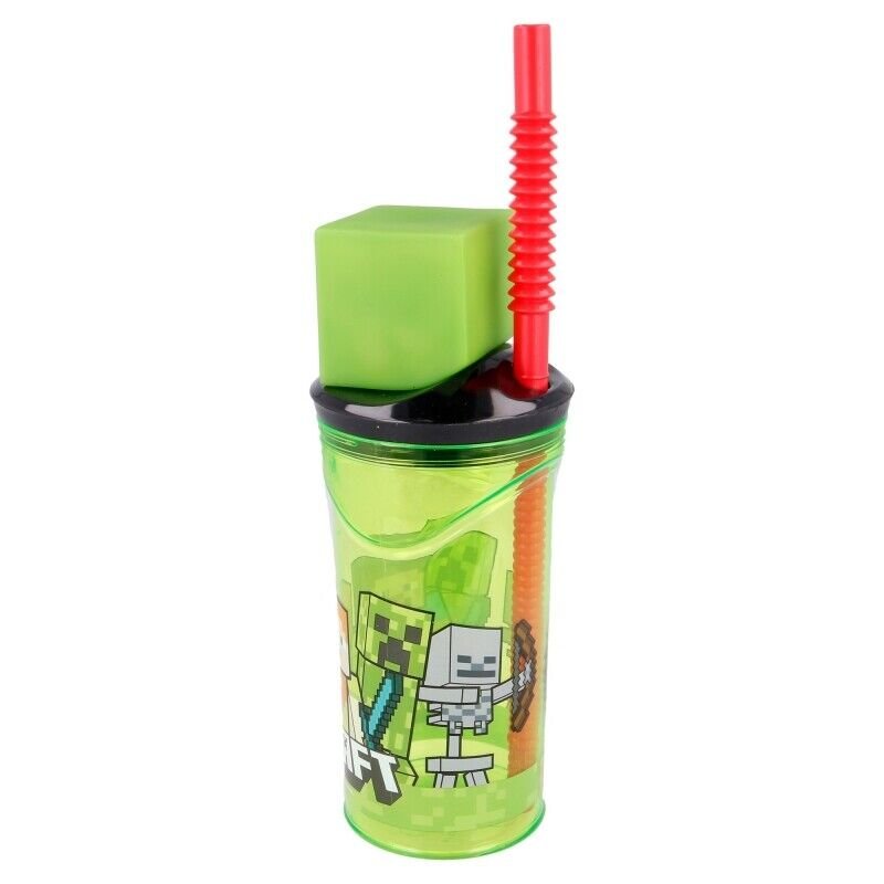 Minecraft 3d bottle with straw Minecraft 3d bottle with straw