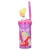 Disney Princess 3d bottle with straw Disney Princess 3d bottle with straw