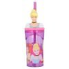 Disney Princess 3d bottle with straw Disney Princess 3d bottle with straw