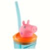 Peppa Piig 3d bottle with straw Peppa Piig 3d bottle with straw
