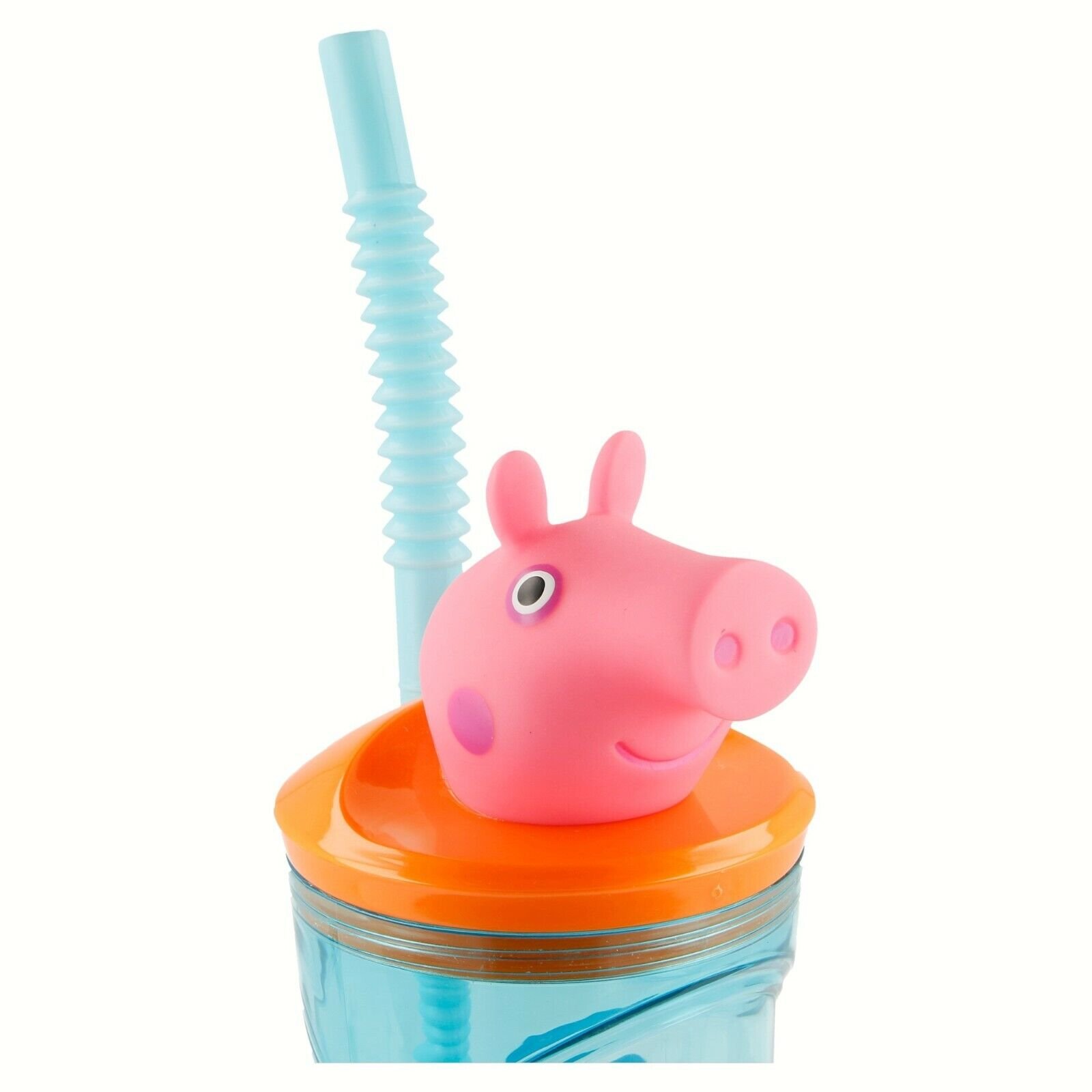 Peppa Piig 3d bottle with straw