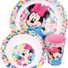 Minnie Mouse Microwave safe 3pc dinnerset Minnie Mouse Microwave safe 3pc dinnerset