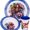 Avengers Microwave safe 3pc dinnerset Avengers Microwave safe 3pc dinnerset