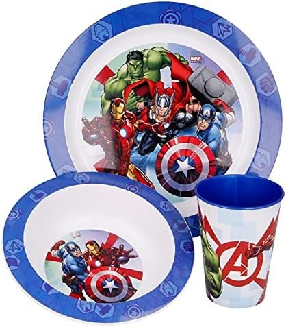 Avengers Microwave safe 3pc dinnerset
