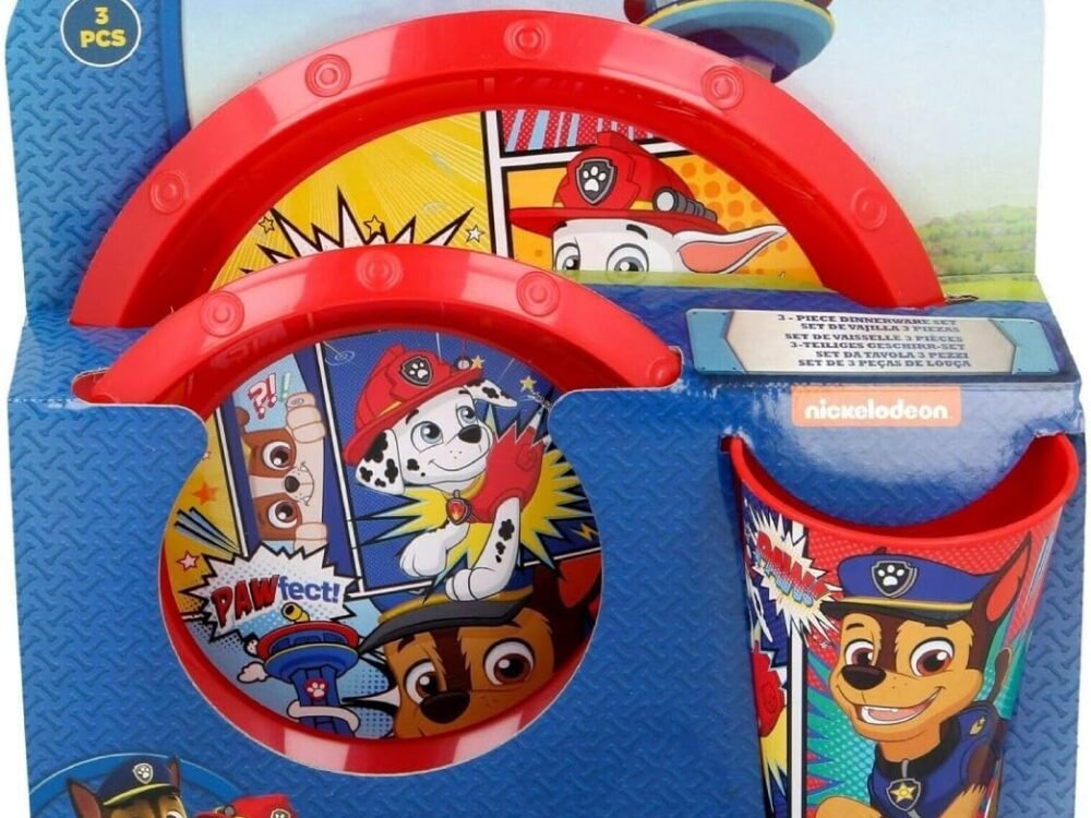 Paw Patrol 3pc dinnerset