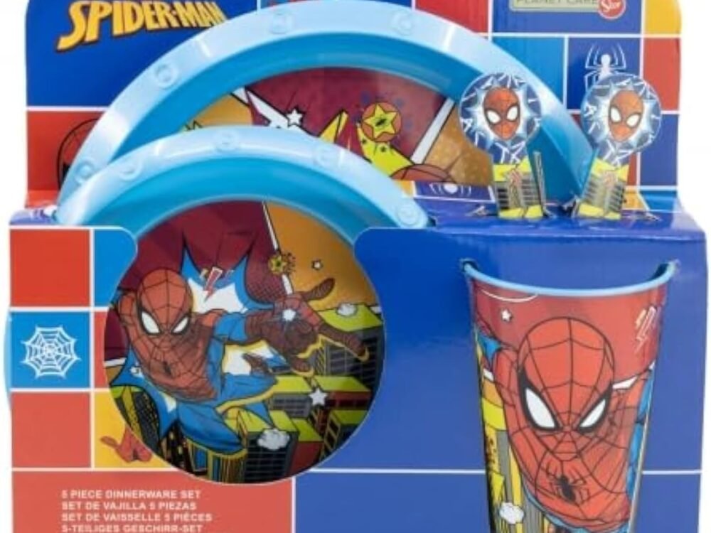 Spiderman 5pc dinnerset