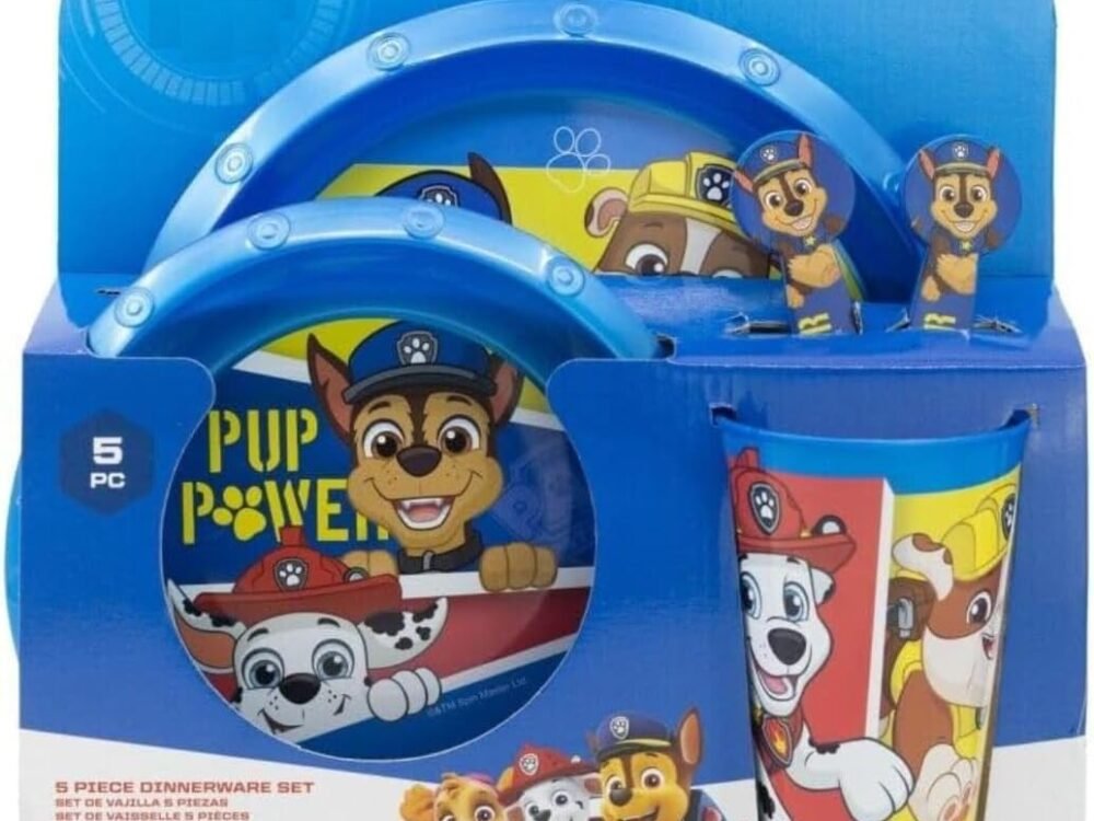 Paw Patrol Boys 5pc dinnerset