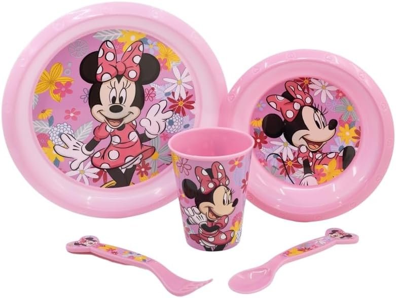 Minnie Mouse 5pc dinnerset