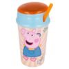 peppa pig snack tumbler with straw peppa pig snack tumbler with straw