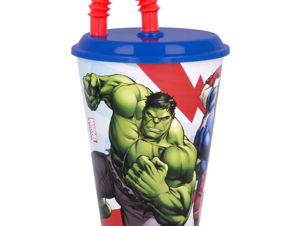 Avengers blue 430ml sports tumbler