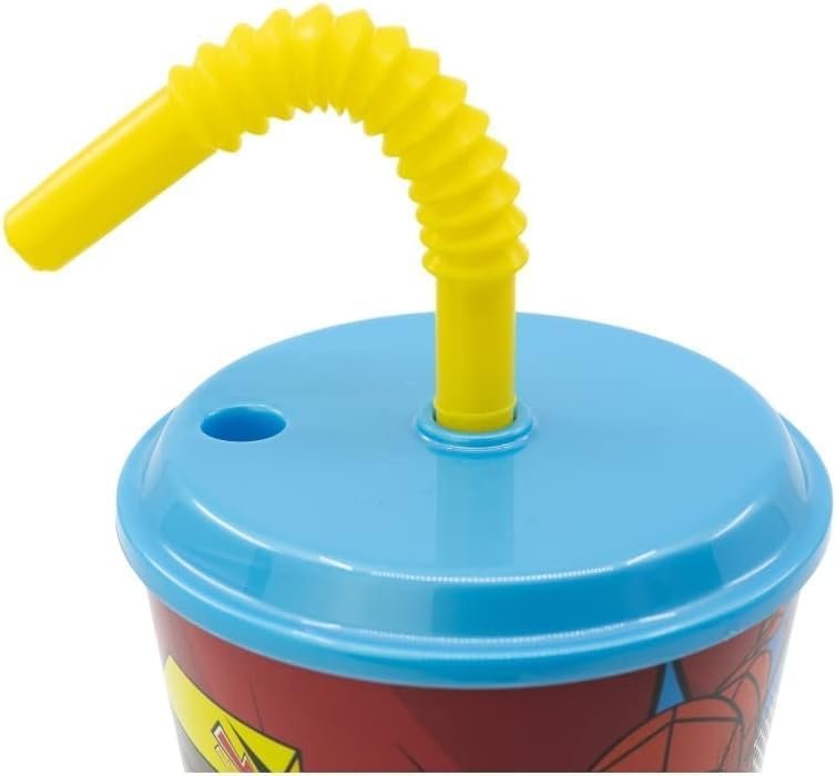 spiderman sports tumbler straw cup spiderman sports tumbler straw cup