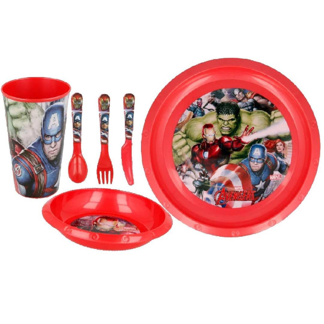Avenger 6pc dinnerset