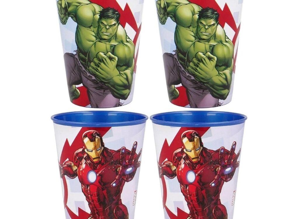 Avenger 4pc cups