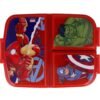 Avengers red school lunchbox(3) Avengers red school lunchbox