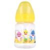 New Pinkfong Baby Shark Character 150ml Wideneck Baby Bottle Silicone Teat New Pinkfong Baby Shark Character 150ml Wideneck Baby Bottle Silicone Teat