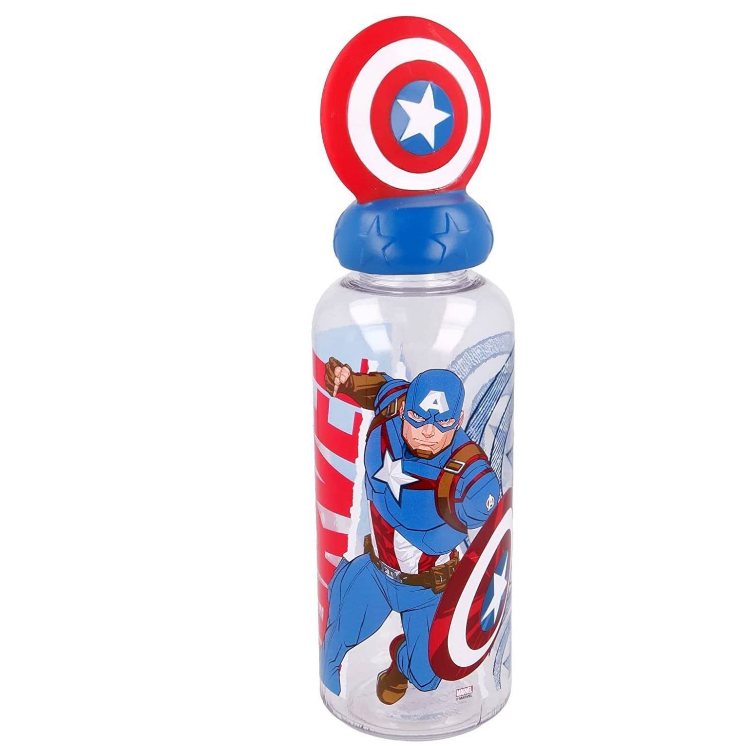 Captain America 3d 560ml bottle 1