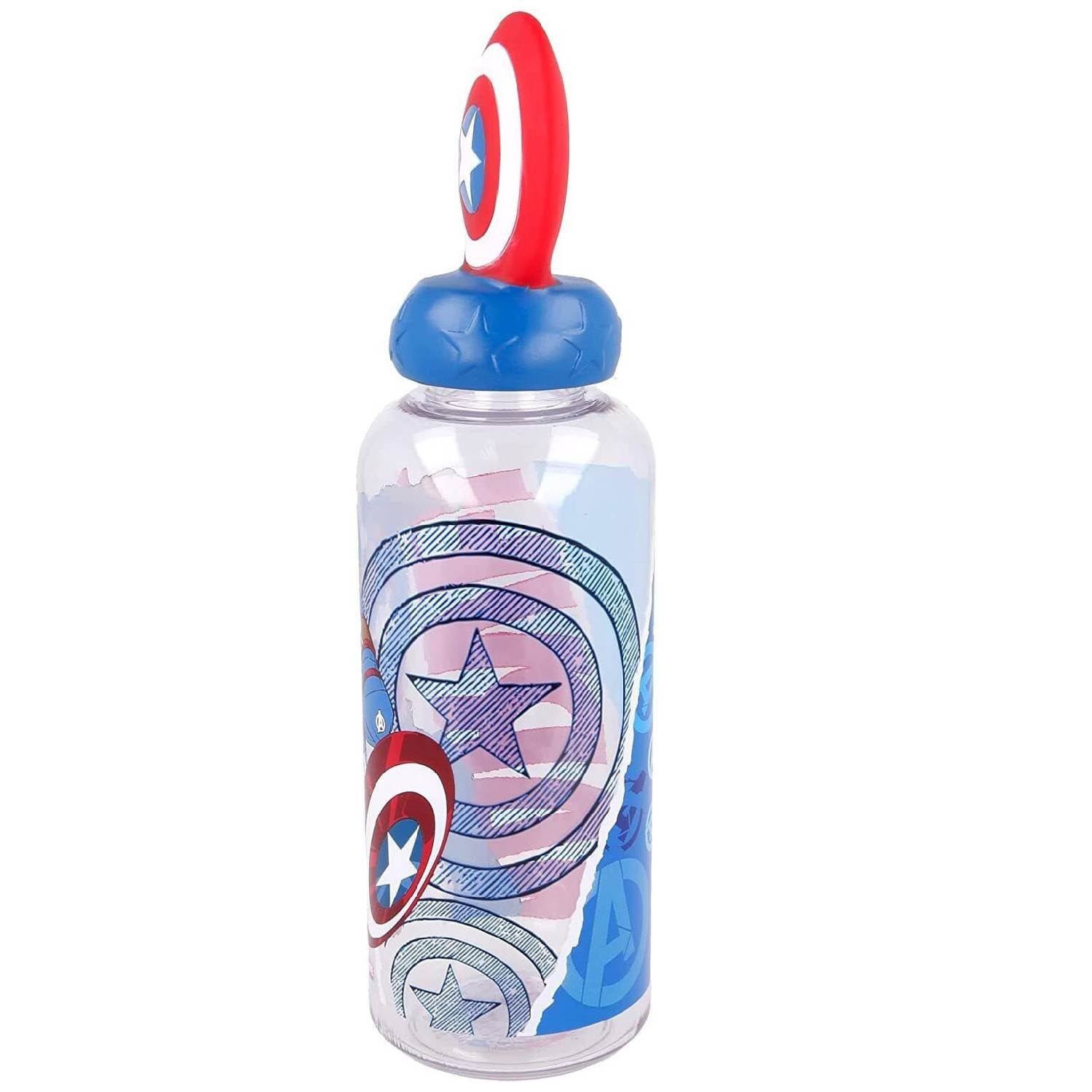 Captain America 3d 560ml bottle 2