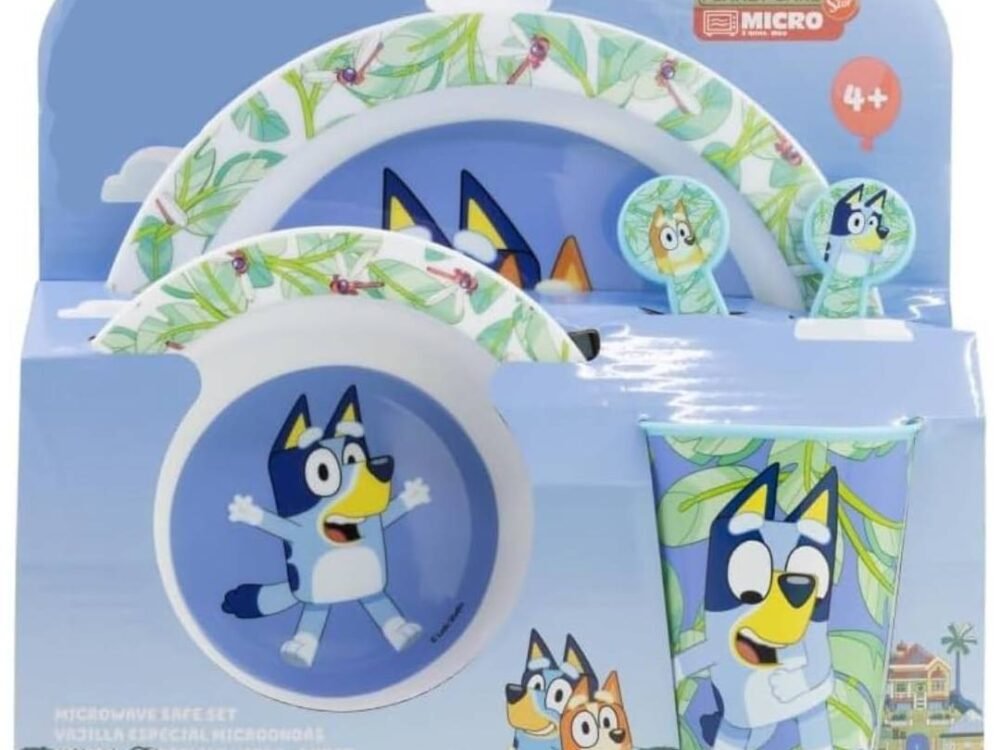 Bluey Microwave safe 5pc dinnerset