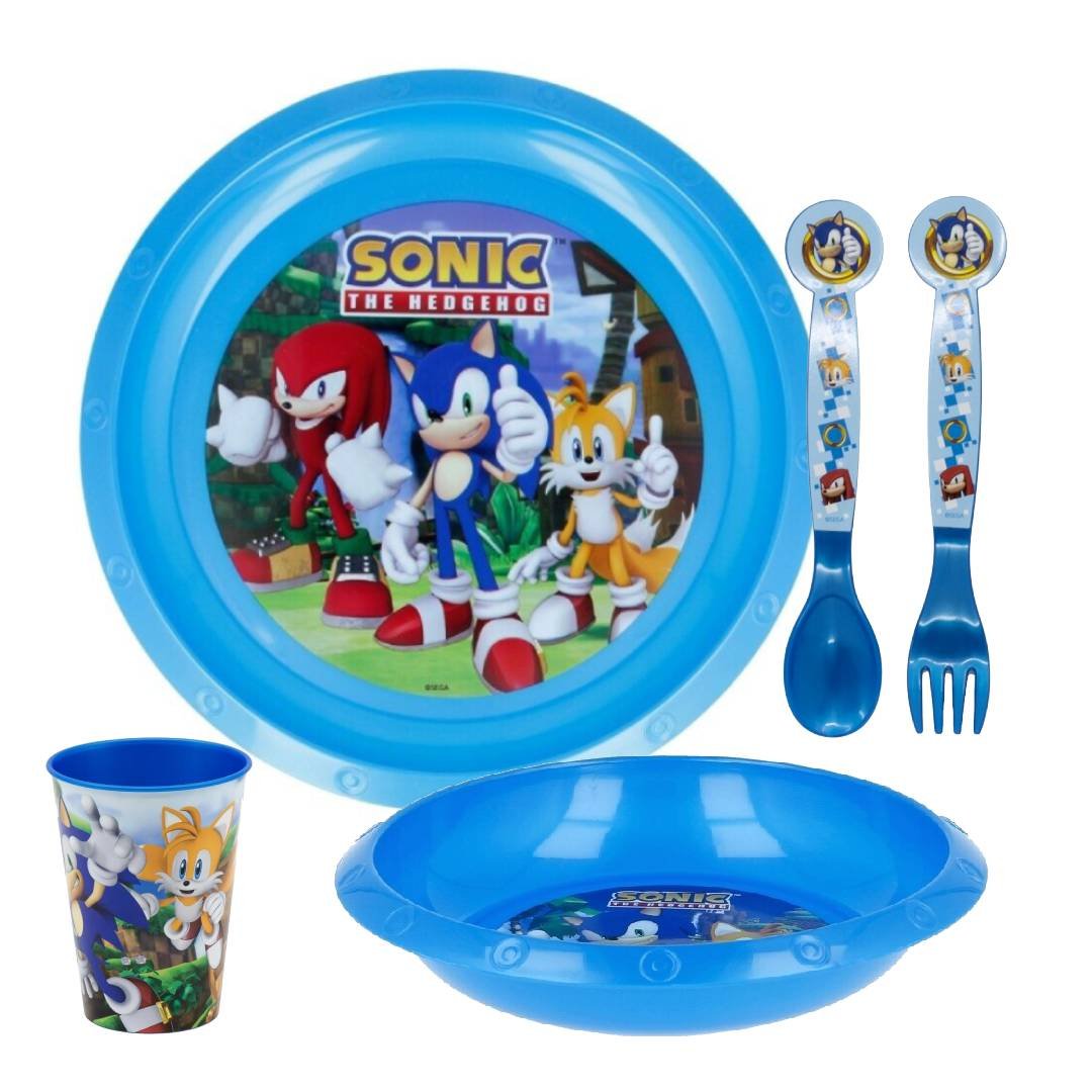 sonic 5pc dinnerset