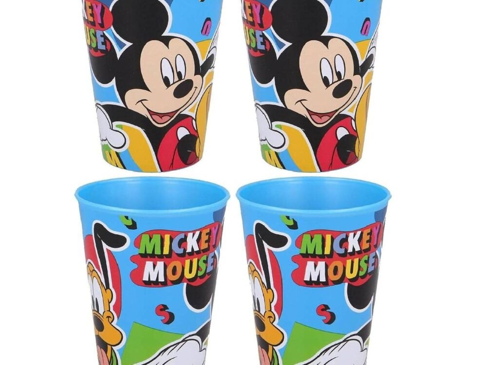 mickey 4pc cups
