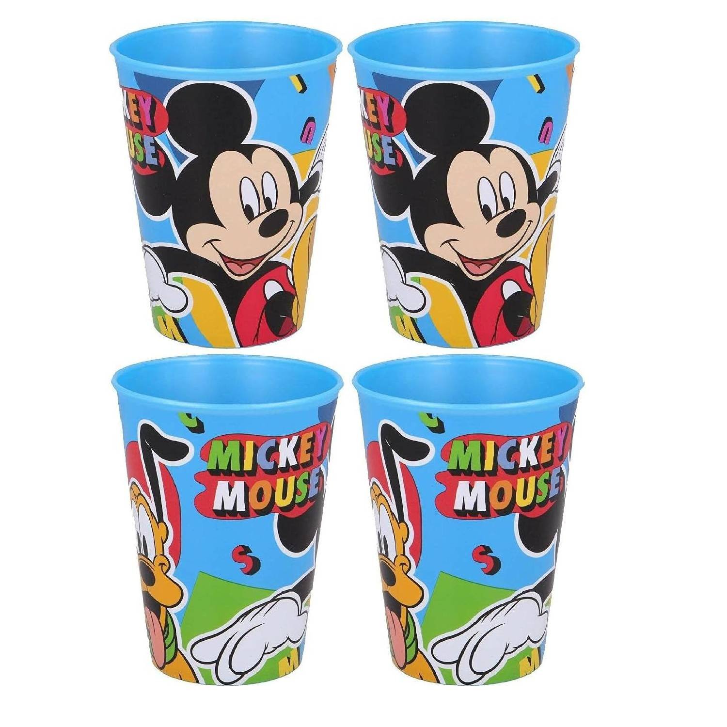 mickey 4pc cups