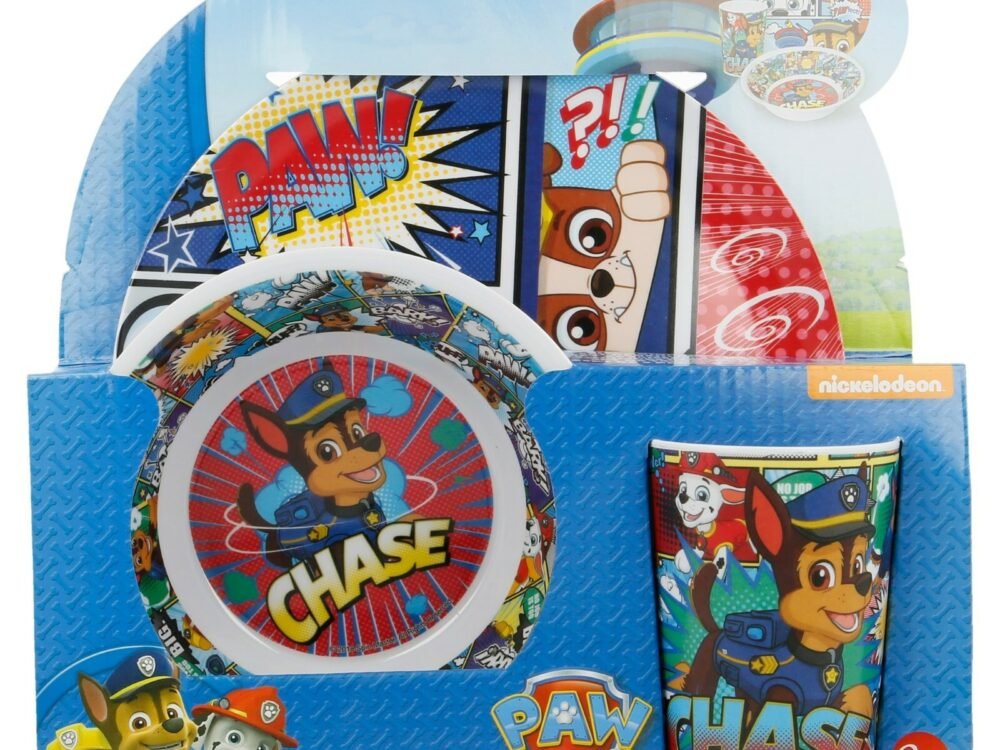 Paw Patrol Melamine dinnerset