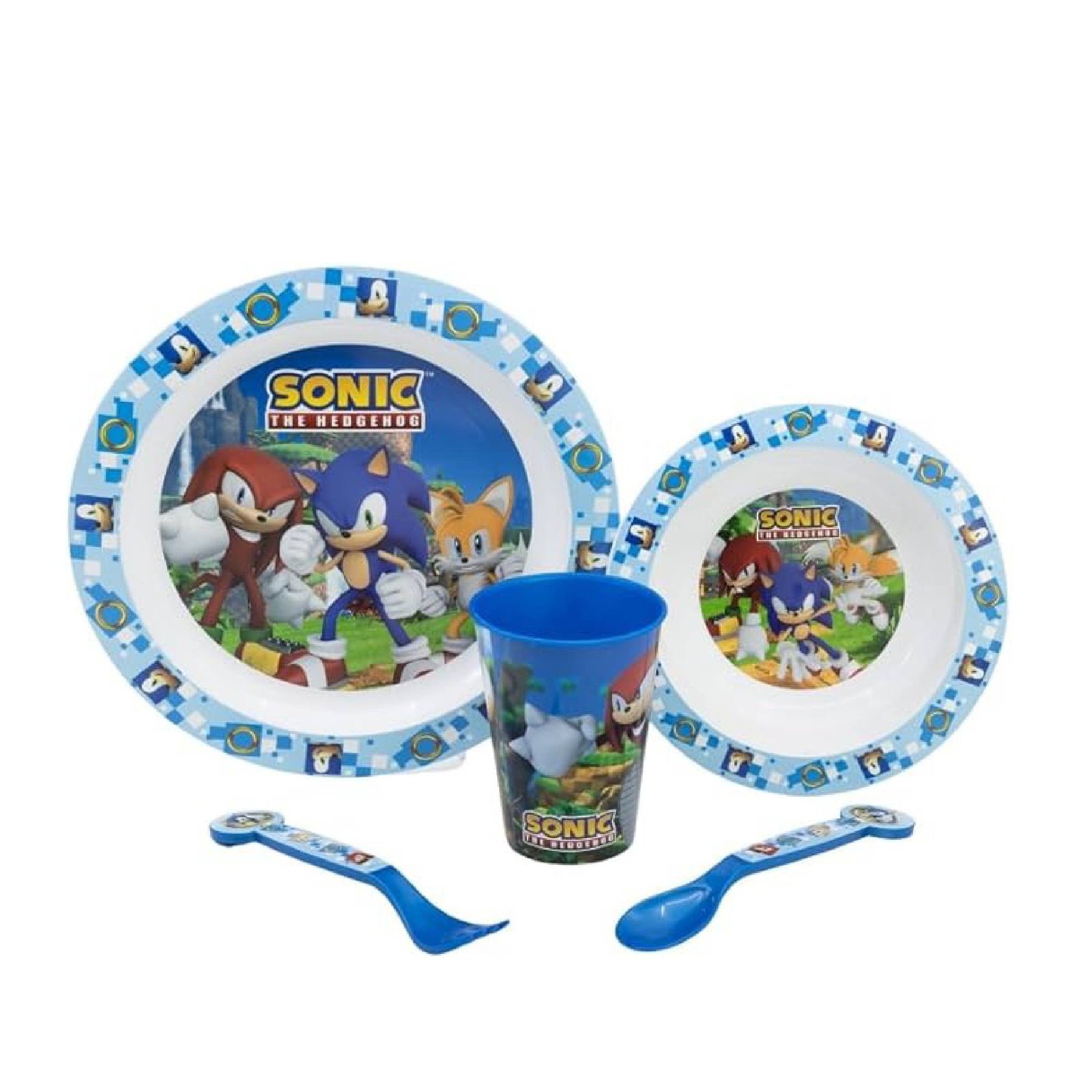 Sonic Microwave safe 5pc dinnerset