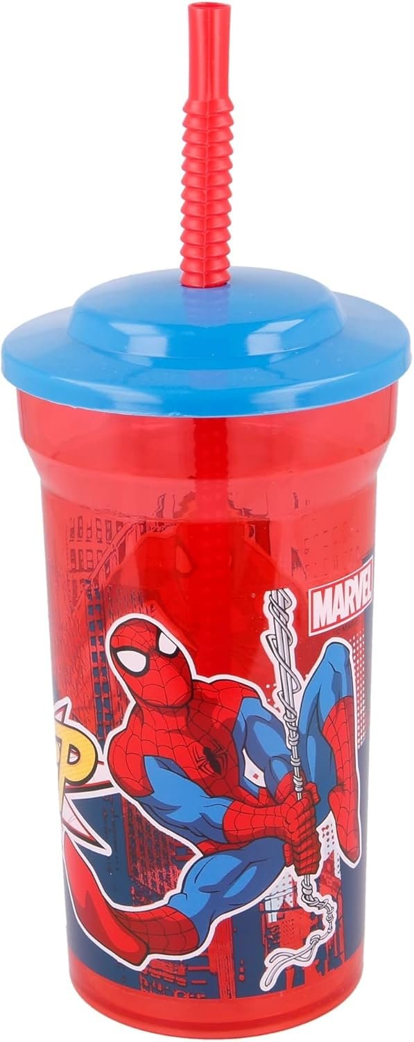 Spiderman Streets Basic Transparent Cane Glass
