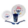 Stitch Microwave safe 5pc dinnerset Stitch Microwave safe 5pc dinnerset