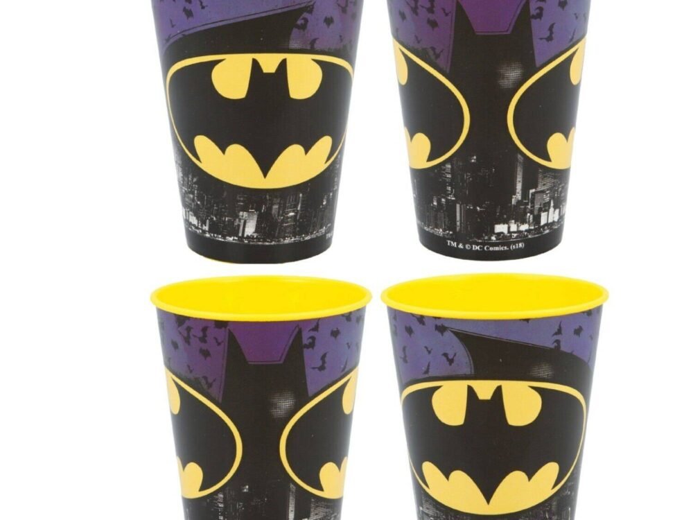 batman 4pc cups