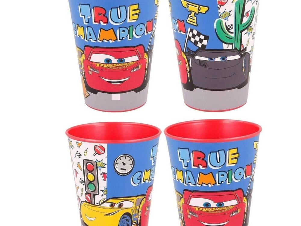 cars 4pc cups
