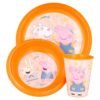 peppa pig 3pc easy breakfast set peppa pig 3pc easy breakfast set