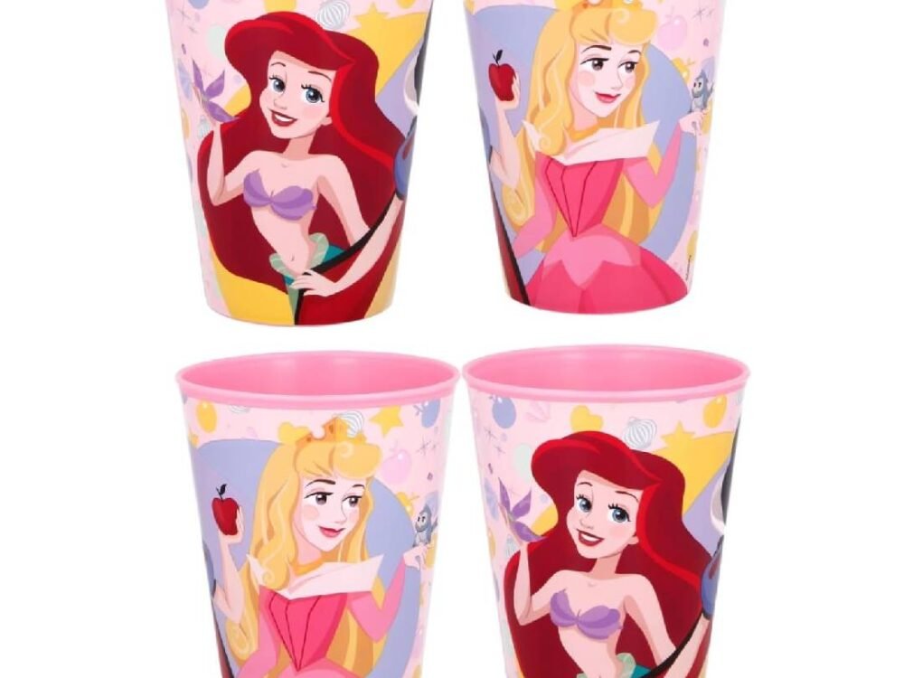 princess 4pc cups