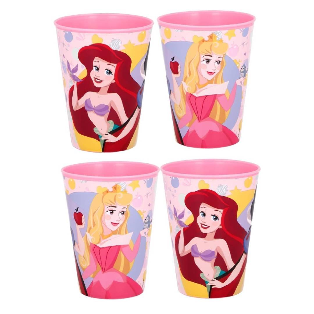 princess 4pc cups