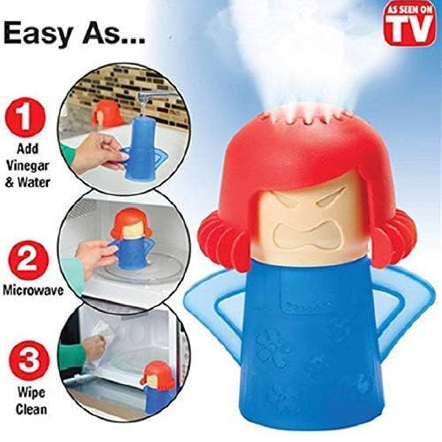 angry mama microwave cleaner vinegar