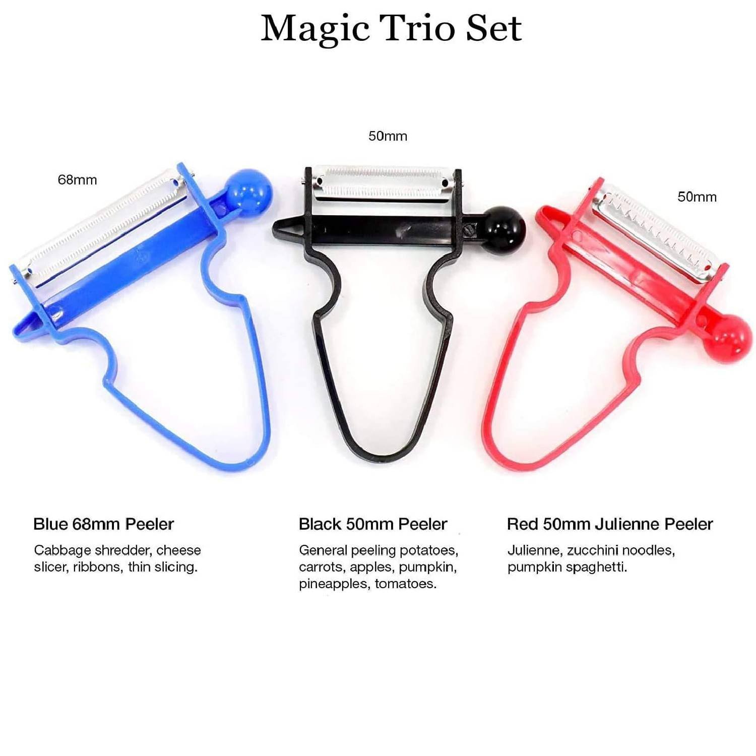 magic trio peeler slicer