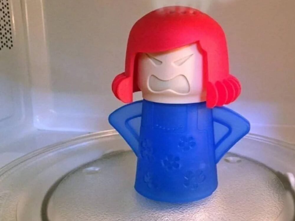 angry mama microwave cleaner vinegar