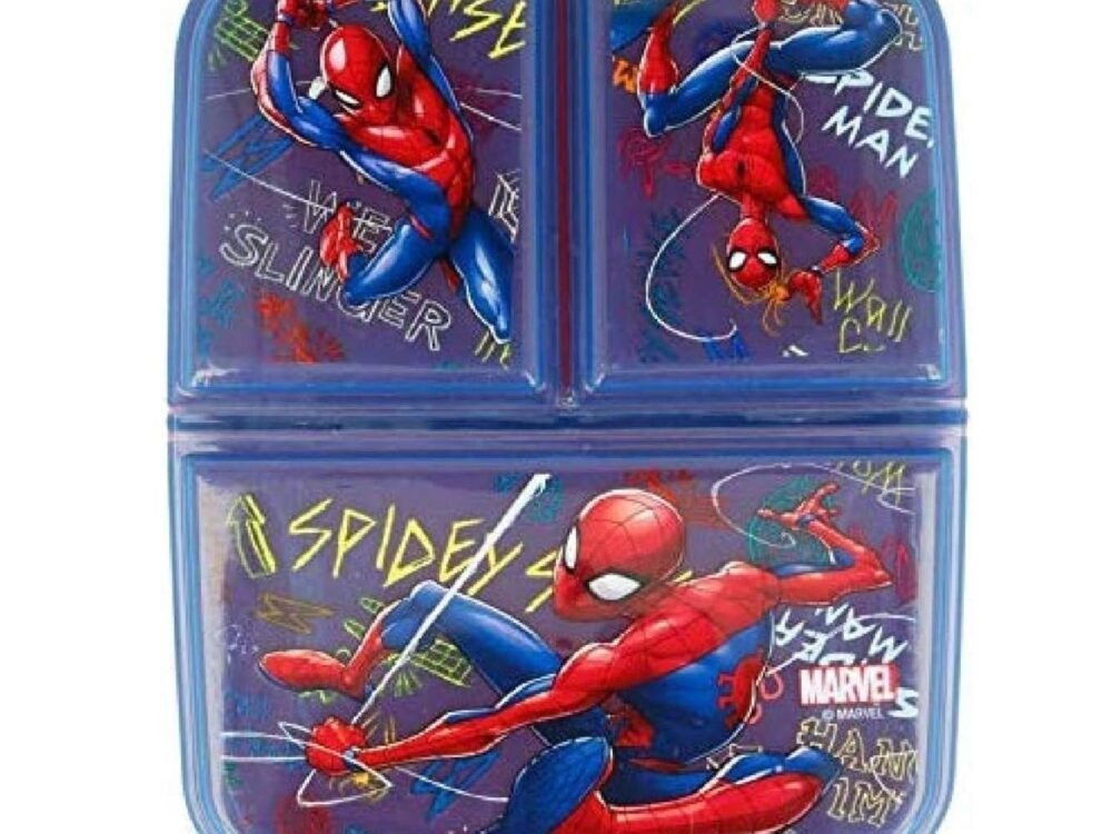 Spiderman blue lunchbox