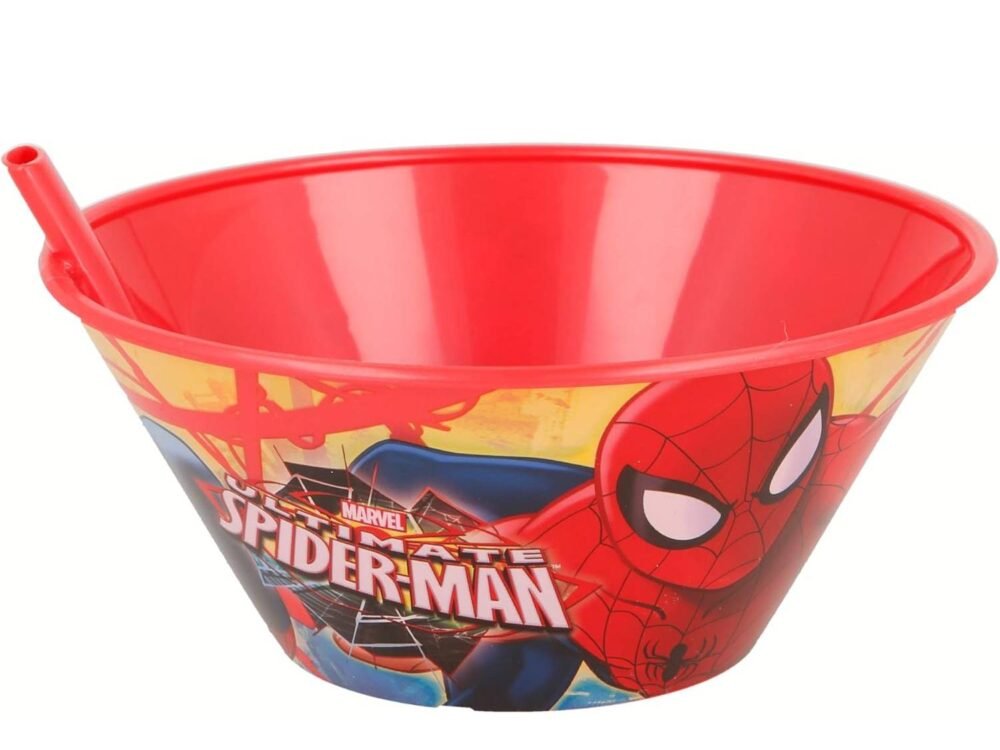 spiderman sippy bowl