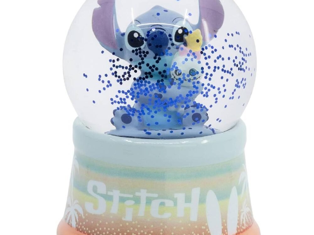 Stitch Crystal Snow Globe in Gift Box